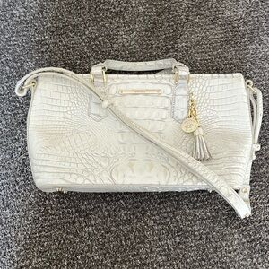 Brahmin bag in off white color
